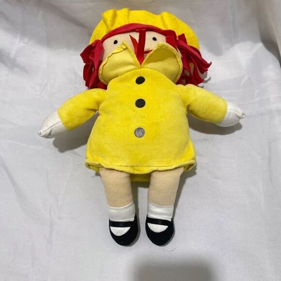 Madeline Plush Doll Yellow Hat and dress 2021 By Ludwig LLC 13 Inch X 9 Inch - Picture 5 of 7